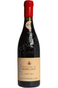 Вино Domaine de Marcoux Vieilles Vignes Chateauneuf-du-Pape 2020 0.75 л
