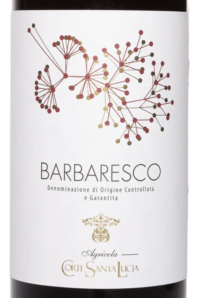 Этикетка Corte Santa Lucia Barbaresco 2018 0.75 л