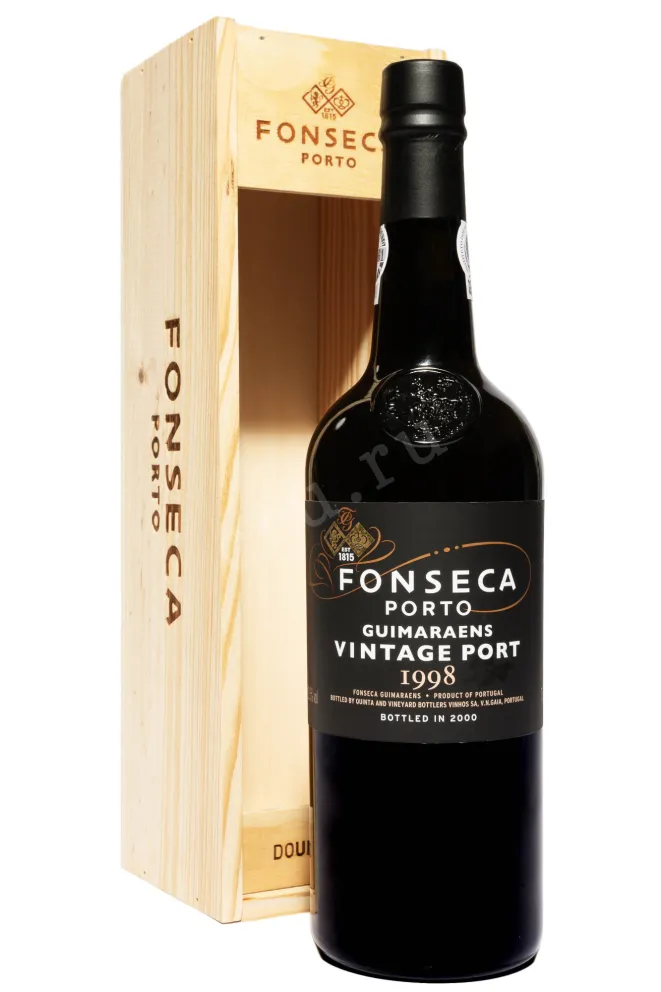 Портвейн Fonseca Guimaraens Vintage Port in wooden box DO 1998 0.75 л