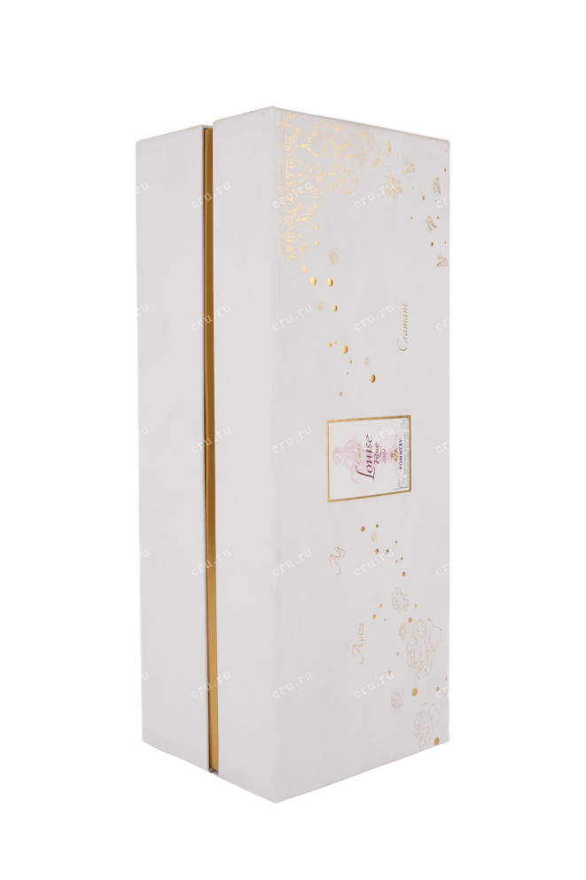 Подарочная коробка игристого вина Pommery Cuvee Louise Rose Brut Champagne gift box 2004 0.75 л