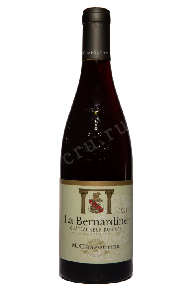 Вино M.Chapoutier Chateauneuf-du-Pape La Bernardine 2021 0.75 л