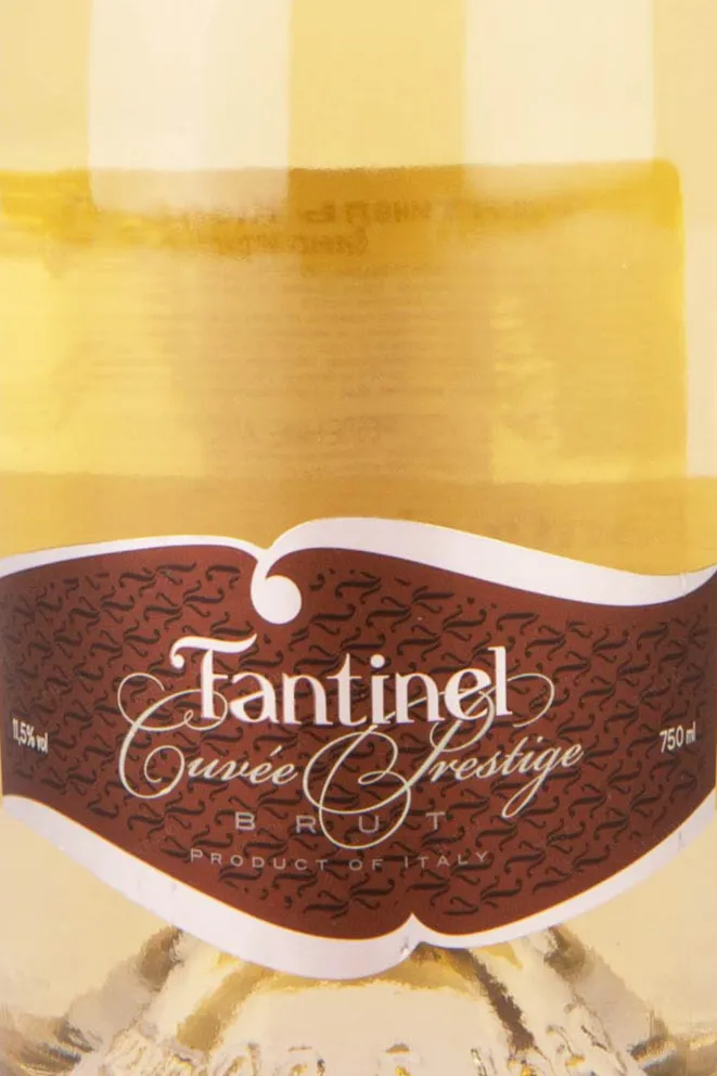 Этикетка Fantinel Cuvee Prestige Brut 2019 0.75 л