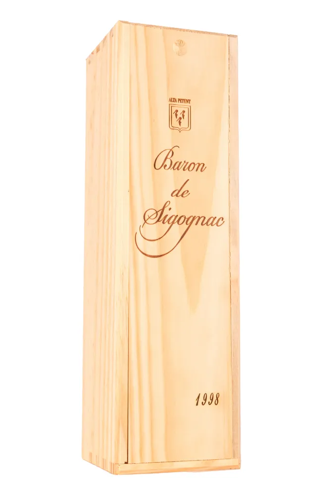 Деревянная коробка Baron de Sigognac wooden box 0.7 л