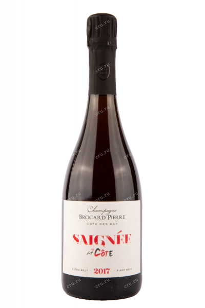 Шампанское Brocard Pierre Saignee de la Cote Rose Extra Brut 2017 0.75 л