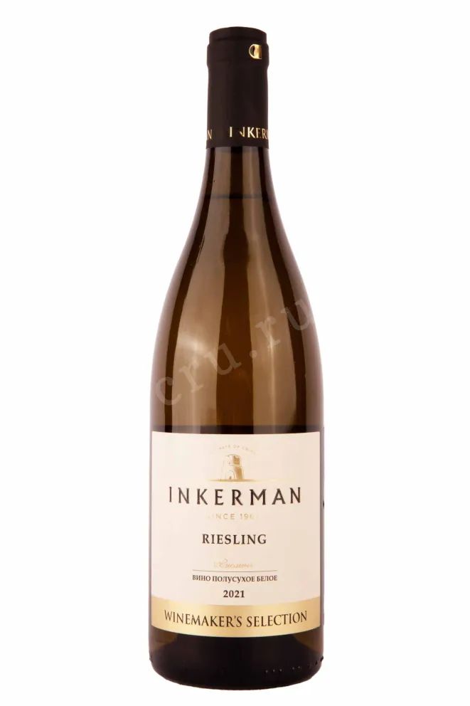 Вино Инкерман Рислинг Вайнмейкер'с Селекшн 2022 0.75 л
