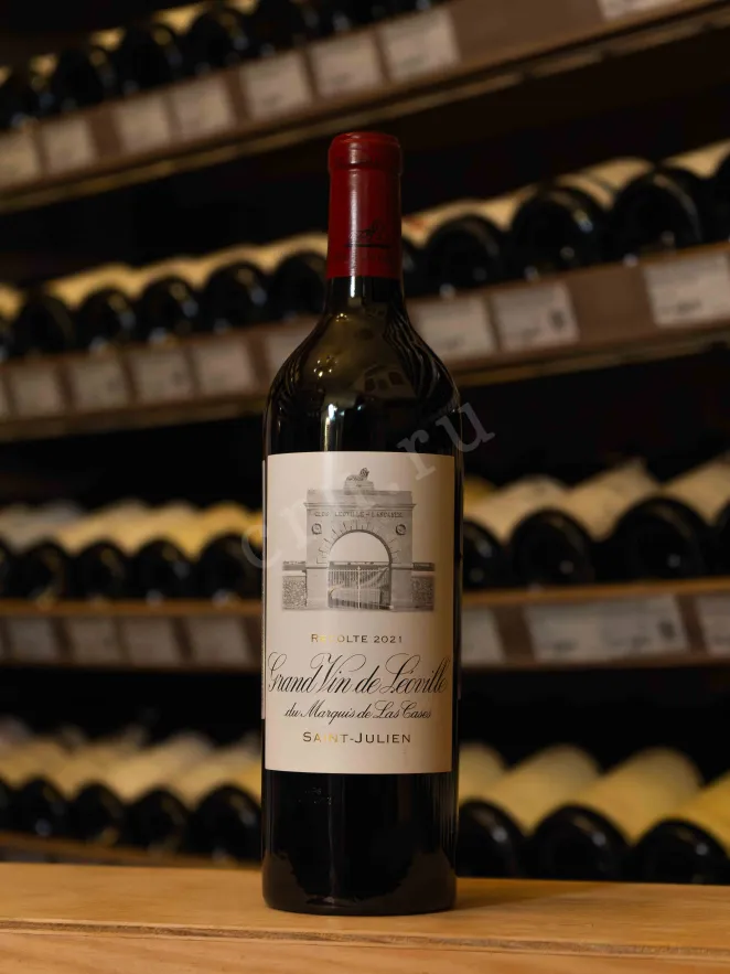 В магазине Крю Профи Grand Vin de Leoville du Marquis de Las Cases Saint-Julien 2021 0.75 л