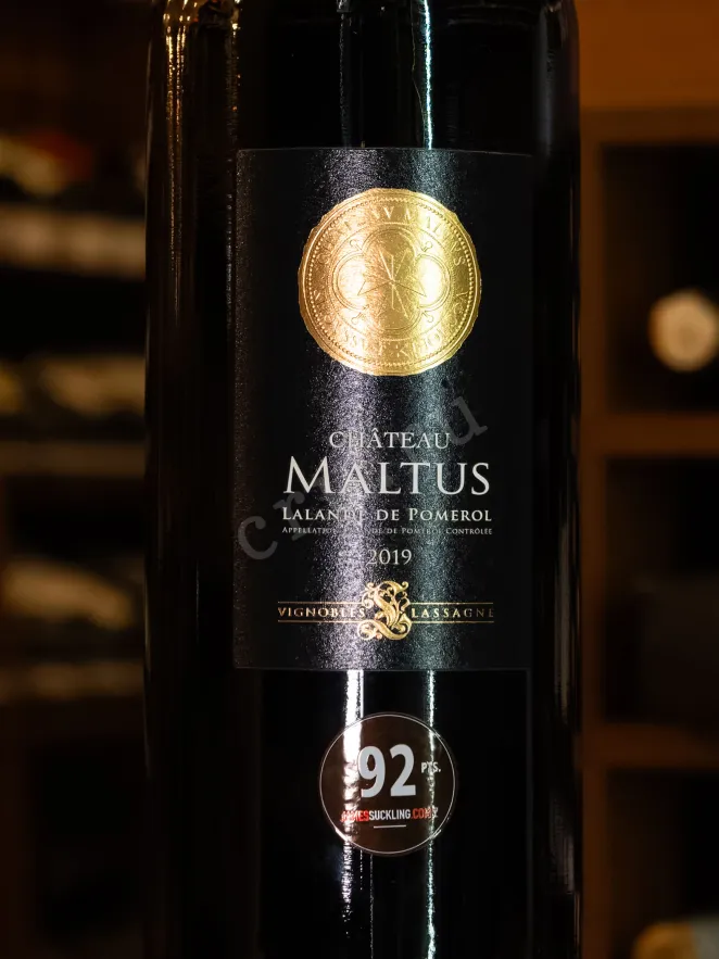 В магазине Крю Профи Chateau Malthus Lalande-de-Pomerol 2019 1.5 л