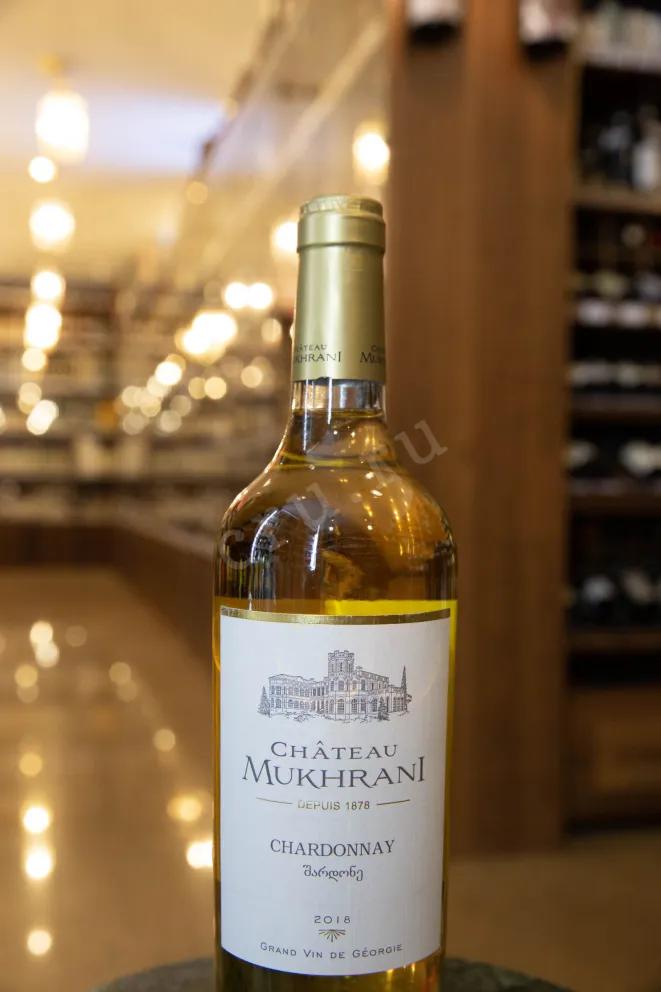 В магазине Крю Профи Chateau Mukhrani Chardonnay 2018 0.75 л