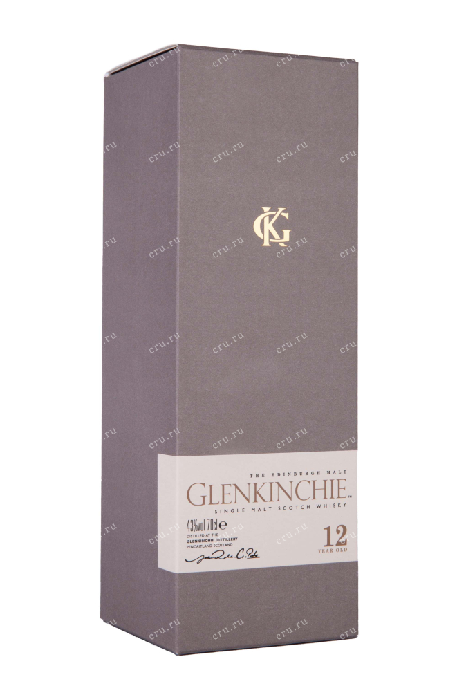 Подарочная коробка Glenkinchie 12 years 0.7 л