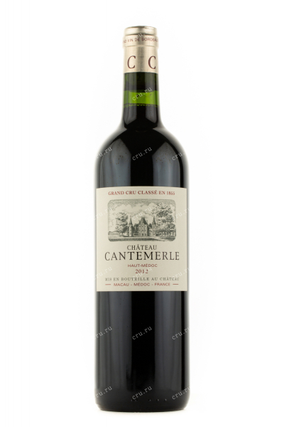 Вино Chateau Cantemerle Grand Cru Classe 2012 0.375 л