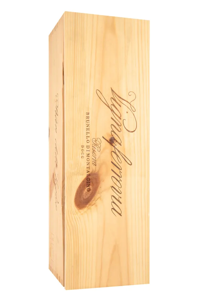 Деревянная коробка Vignaferrovia Pian delle Brunello di Montalcino DOCG 2013 0.75 л