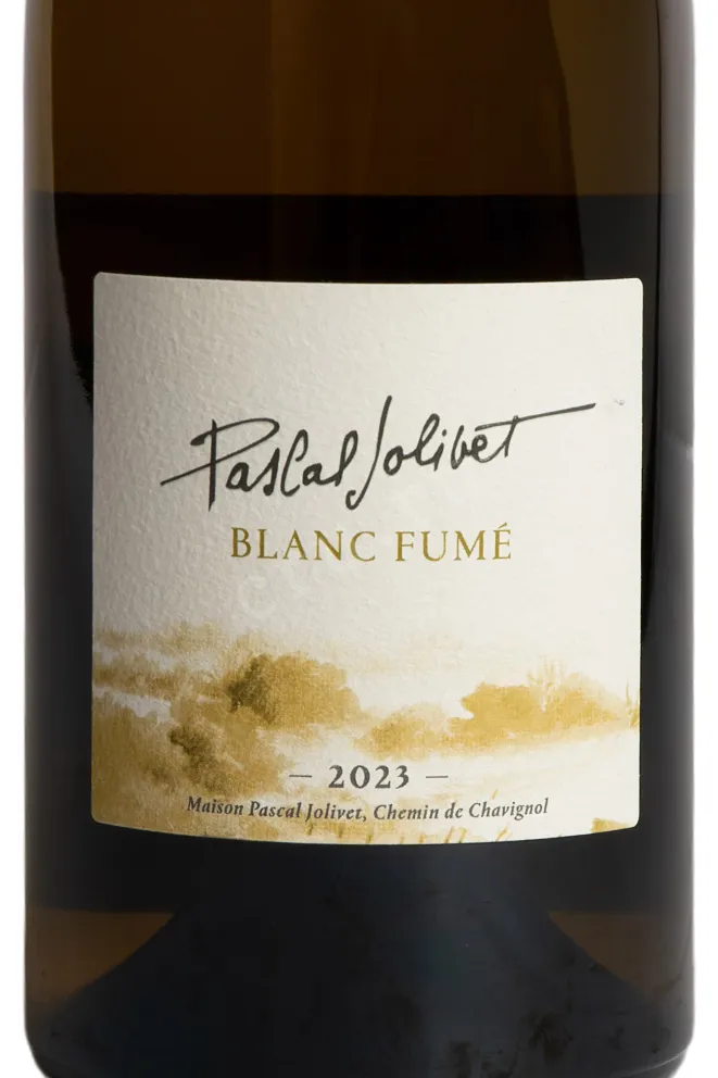 Этикетка Pascal Jolivet Blanc Fume 2023 0.75 л