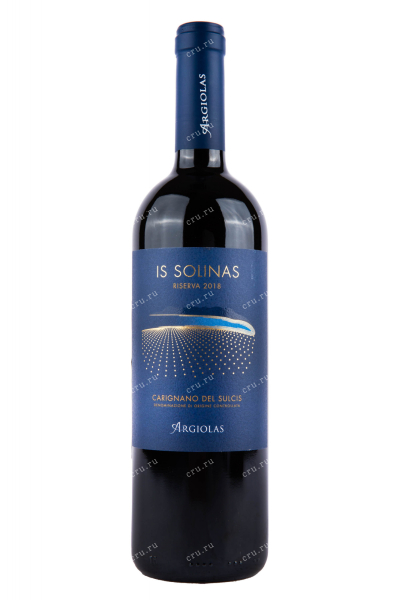 Вино Is Solinas Carignano del Sulcis DOC Riserva 2018 0.75 л