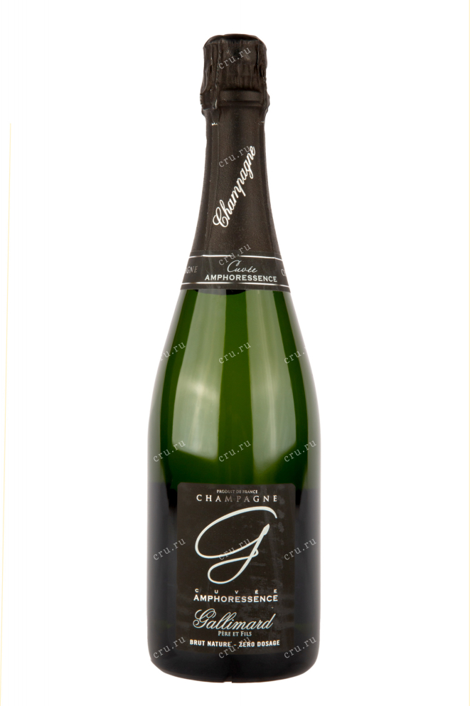 Шампанское Gallimar Cuvee Amphoressence Brut Nature-zero Dosage  0.75 л