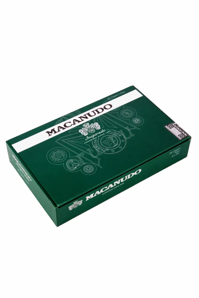 Коробка с сигарами Macanudo Inspirado Green Toro 25