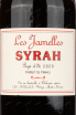 Этикетка вина Les Jamelles Syrah 0.75 л