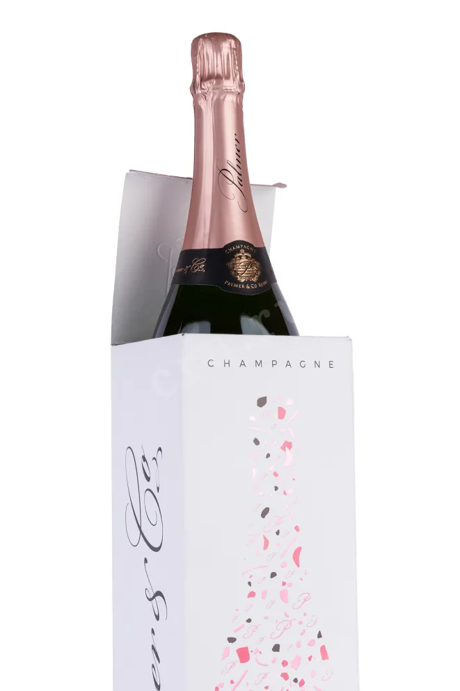 В подарочной коробке Champagne Palmer & Co Rose Solera gift box 2019 1.5 л