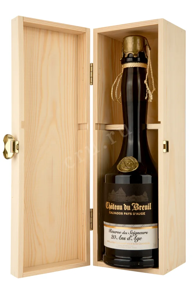 В деревянной коробке Chateau du Breuil Reserve Des Seigneurs XO 20 years 0.7 л