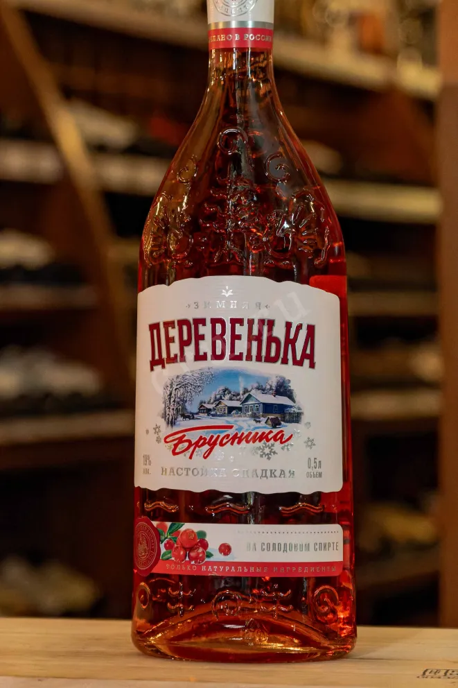 В магазине Крю Профи Zimnyaya Derevenka Sweet Cranberry 0.5 л