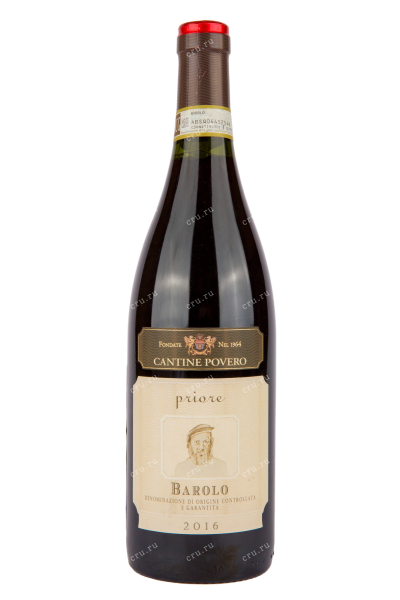 Вино Cantine Povero Barolo Priore DOCG  0.75 л
