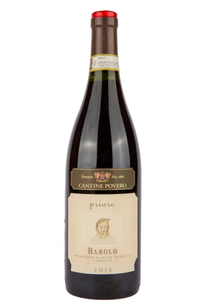 Вино Cantine Povero Barolo Priore DOCG 2018 0.75 л