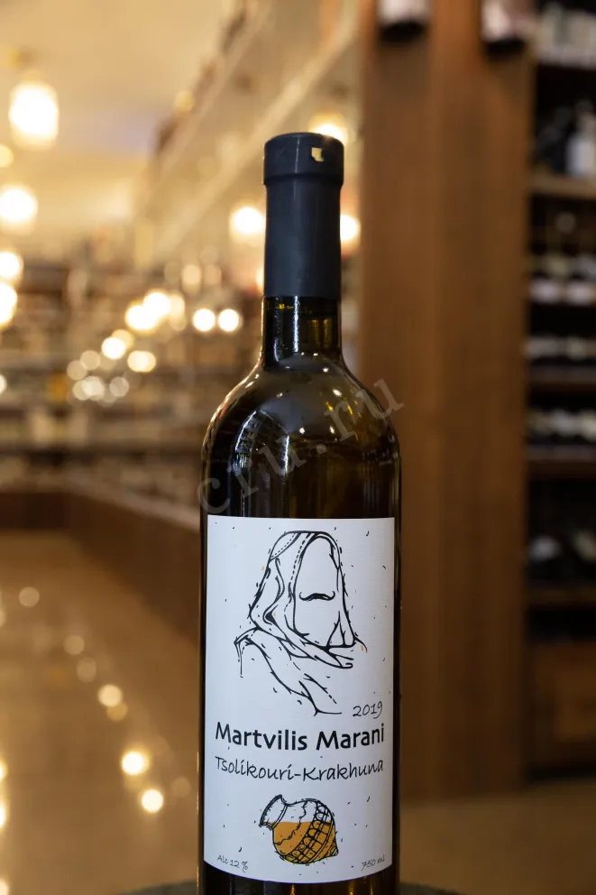 В магазине Крю Профи Martvilis Marani Tsolikouri Krakhuna 2019 0.75 л