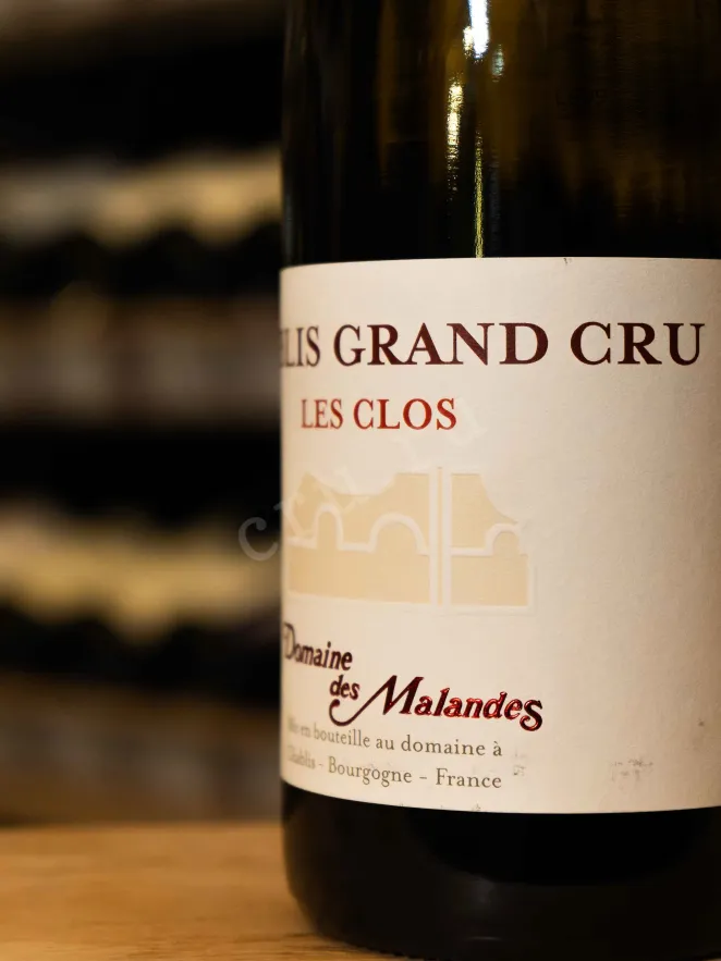 В магазине Крю Профи Domaine des Malandes Chablis Grand Cru Les Clos 2022 0.75 л