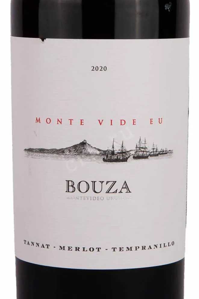 Этикетка Bouza Monte Vide Eu 2020 0.75 л