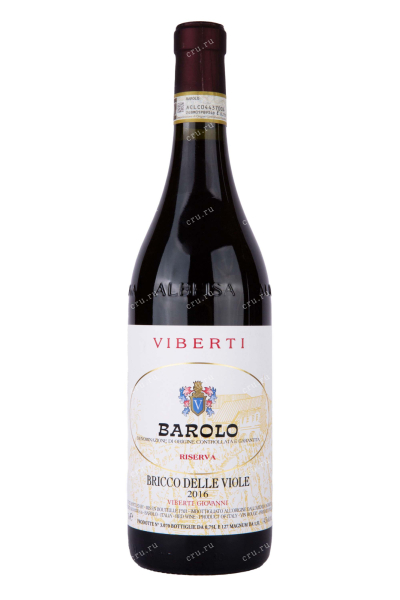 Вино Barolo Riserva Viberti Bricco delle Viole 2016 0.75 л