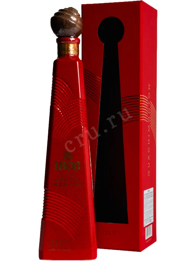 Текила Jose Cuervo 1800 Guachi Monton Anejo in gift box  0.7 л