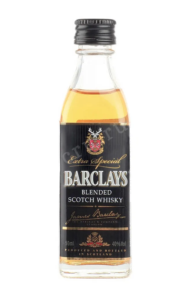 Фото — Виски Barclays 3 years  0.05 л
