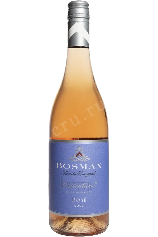 Вино Bosman Generation 8 Rose 2022 0.75 л