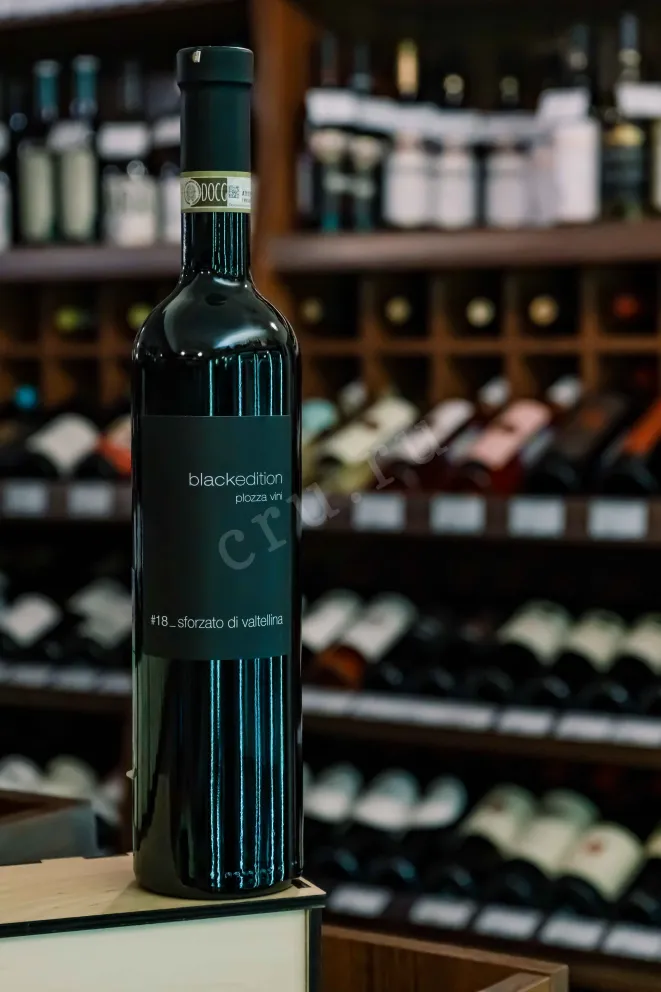 В магазине Крю Профи Plozza Black Edition Sforzato 2018 0.75 л