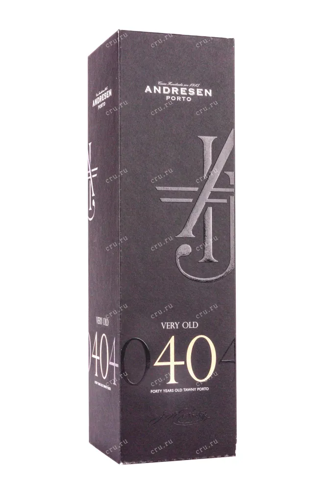 Подарочная коробка Andresen Porto Very Old 40 years old gift box 1982 0.75 л