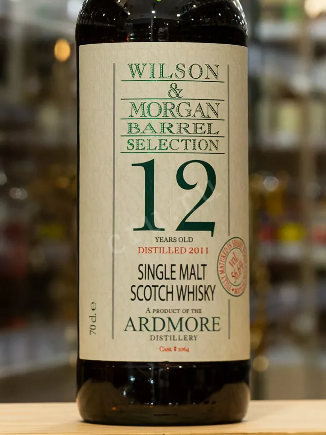 В магазине Крю Профи Wilson & Morgan Barrel Selection Ardmore 12 Years Old Sherry Wood in gift box 0.7 л