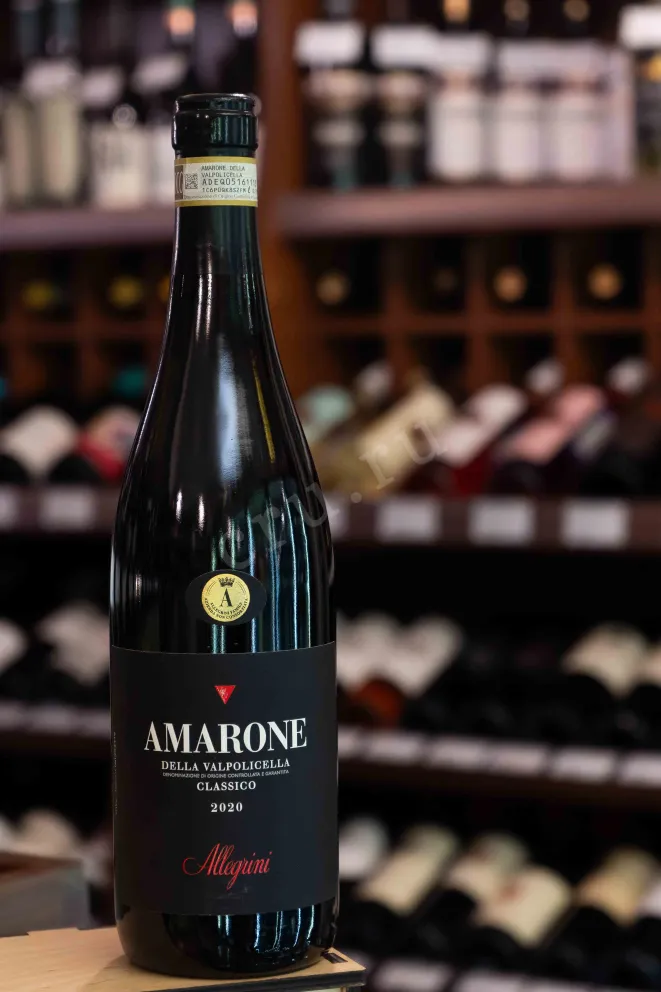 В магазине Крю Профи Allegrini Amarone della Valpolicella Classico  2020 0.75 л