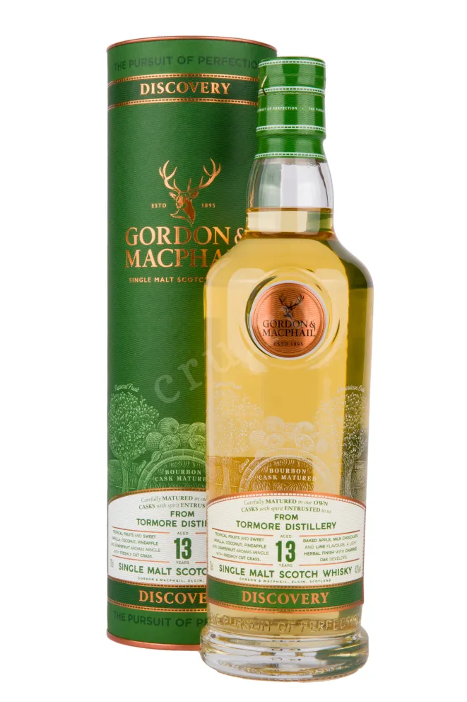 Виски Gordon & MacPhail Discovery Tormore 13 Years Old in tube  0.7 л