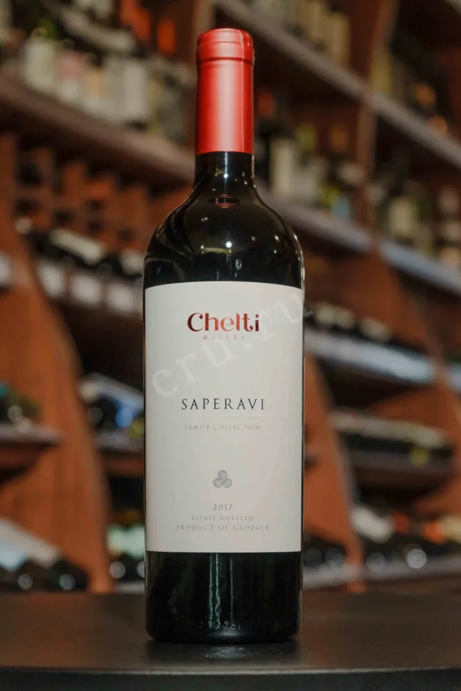 В магазине Крю Профи Chelti Family Collection Saperavi 2017 0.75 л