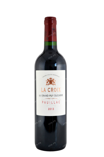 Вино La Croix de Grand-Puy Ducasse Pauillac AOC 2012 0.75 л