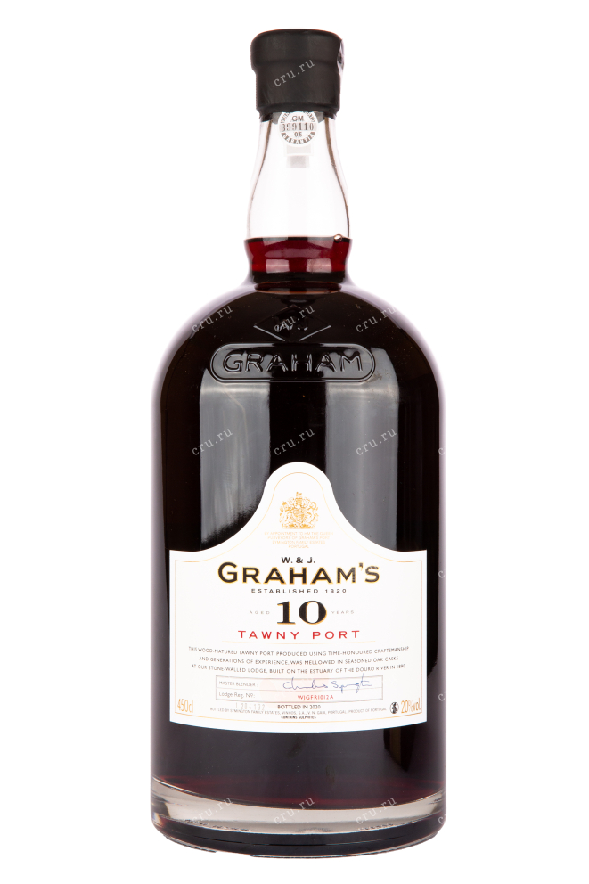 Бутылка портвейна Грэмс 10 лет Тони 4.5 л