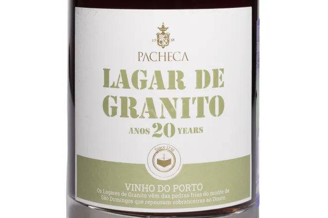Этикетка Lagar De Granito Pacheca 20 Years Old in tube 2003 0.75 л