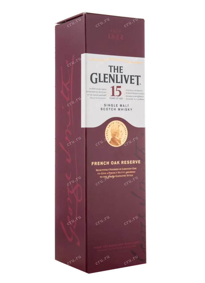 Виски Glenlivet 15 years  0.7 л
