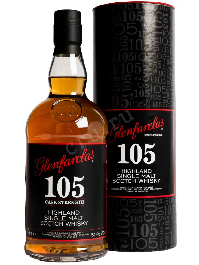 Виски Glenfarclas 105 in tube  0.7 л