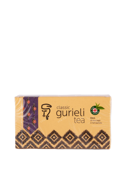 Чай Гуриели Классический чёрный пакетированный в конвертах 25 шт 50 г