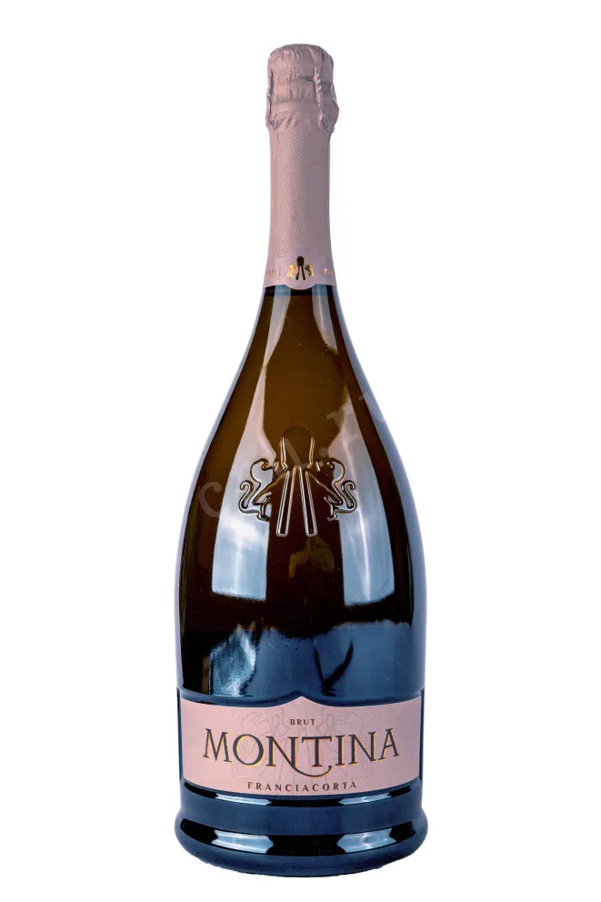 Бутылка Montina Franciacorta Brut in gift box 2023 1.5 л