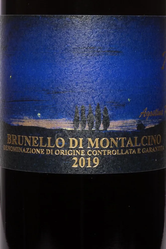 Этикетка Agostina Pieri Brunello Di Montalcino DOCG 2019 0.75 л