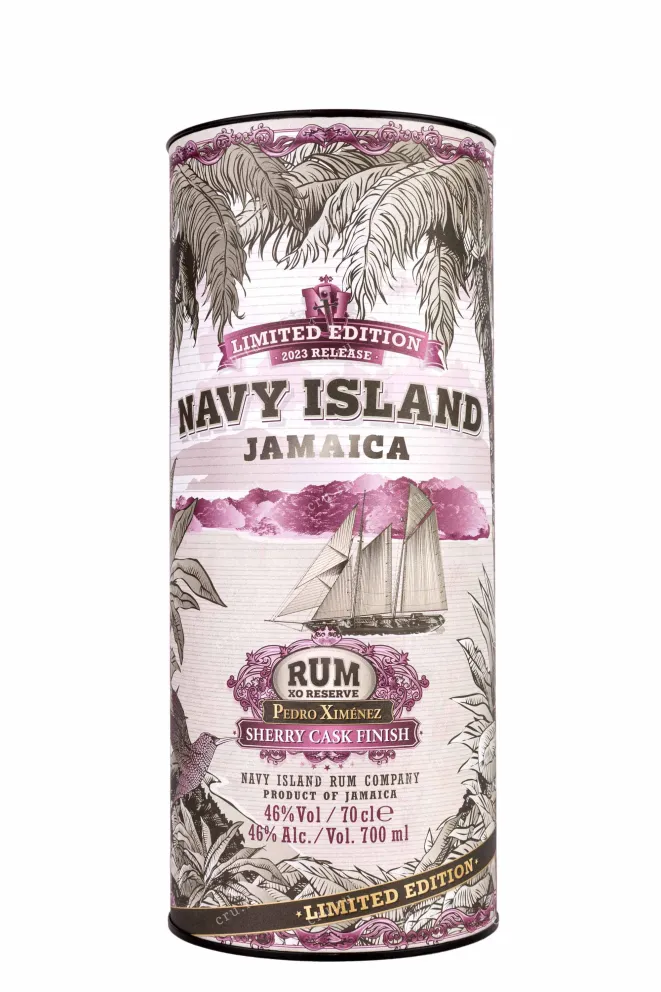 Туба Navy Island Jamaica Pedro Ximenez Sherry Cask Finish in tube 0.7 л
