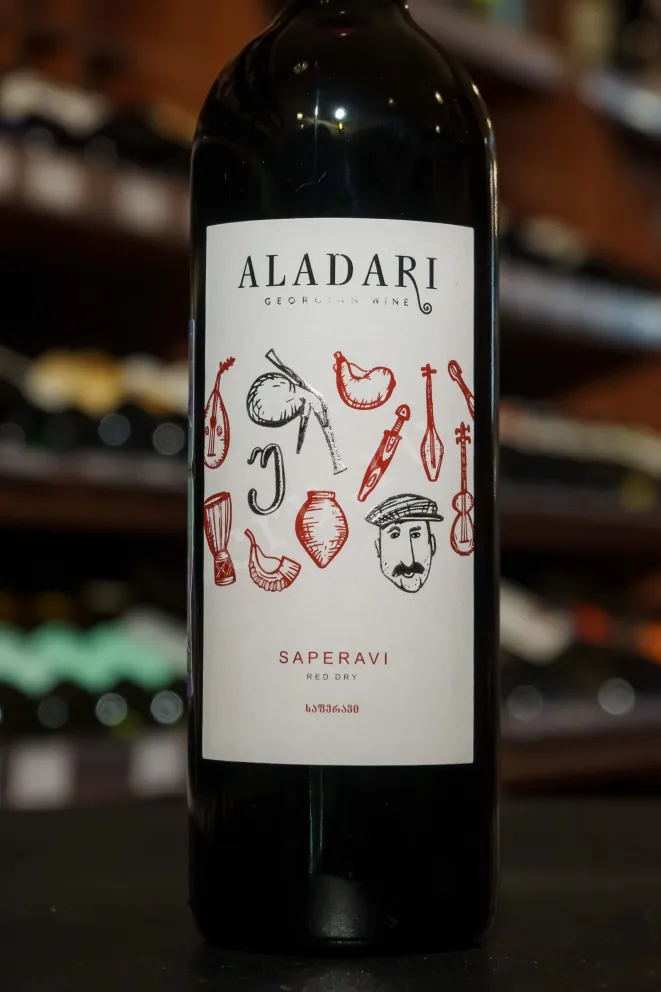 В магазине Крю Профи Aladari Saperavi 2022 0.75 л