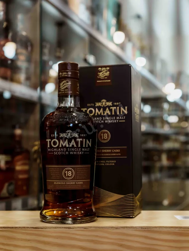 В магазине Крю Профи Tomatin 18 years in gift box 0.7 л