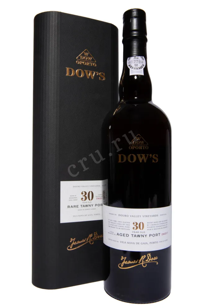 Портвейн Dows 30 years Tawny In gift box 1993 0.75 л